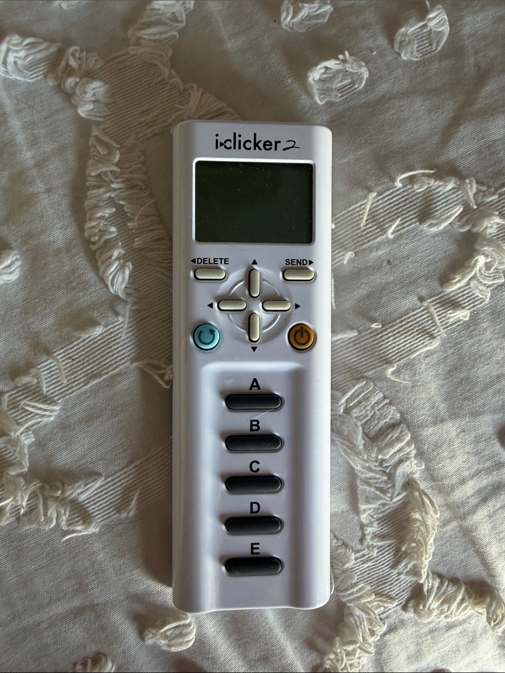 i>clicker 2 Student Response Remote in White